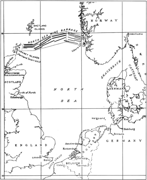 North Sea Mine Barrage